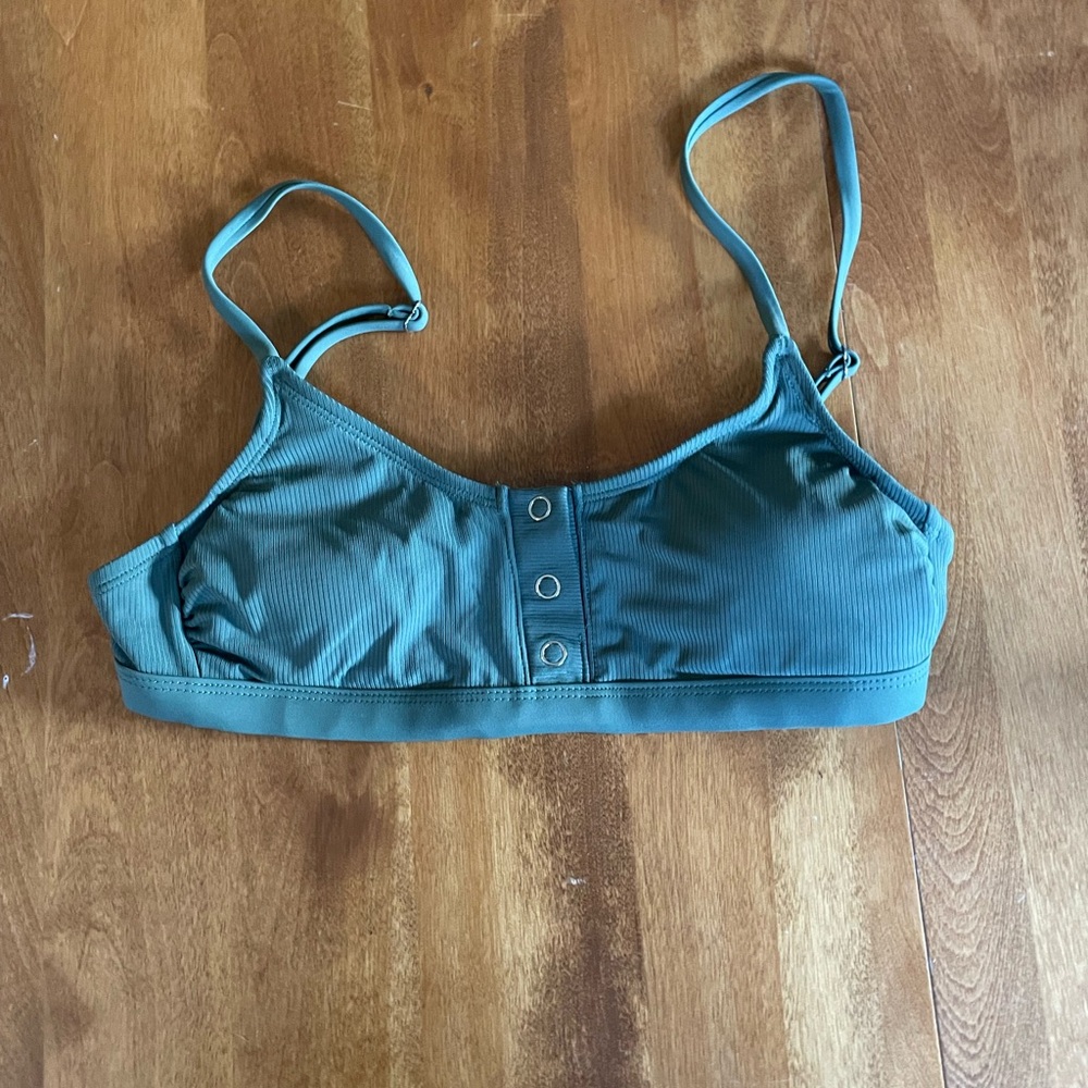 Xhilaration Blue Bikini Top Minimalist Design